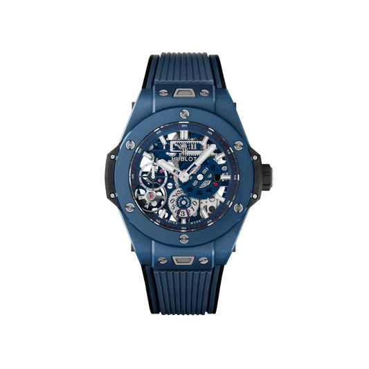 H Big Bang Meca-10 Ceramic Blue 45mm, Ref# 414.EX.5123.RX