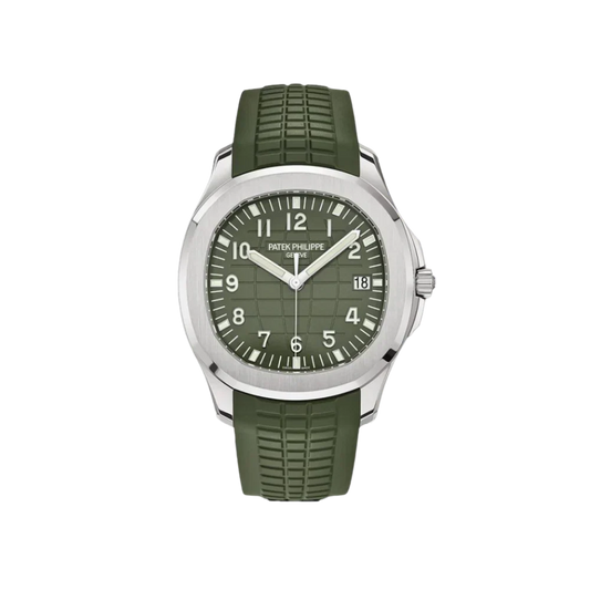 PP Aquanaut Jumbo Date, Sweep Seconds, 18k White Gold, 42,2 mm, Ref# 5168G-010