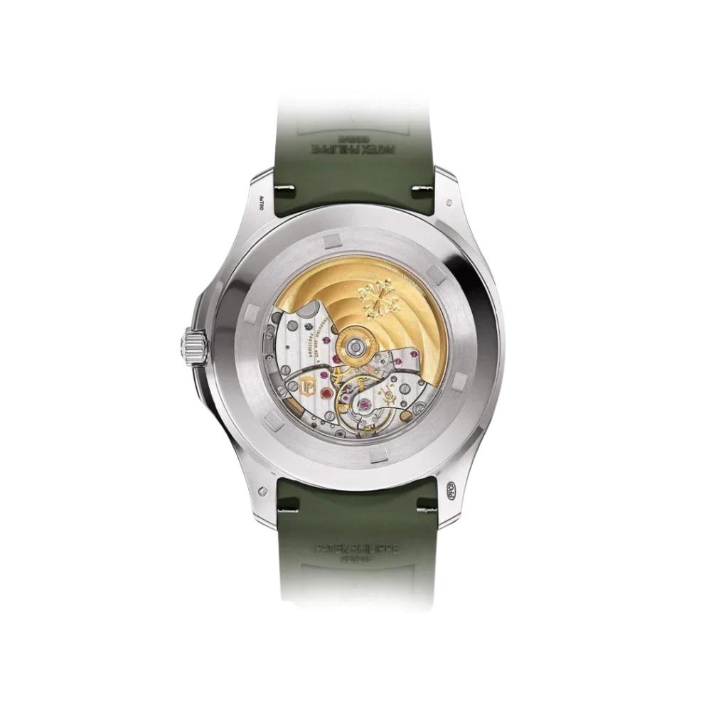 PP Aquanaut Jumbo Date, Sweep Seconds, 18k White Gold, 42,2 mm, Ref# 5168G-010