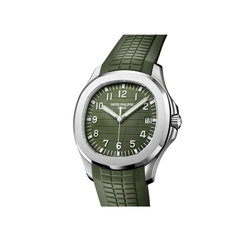 PP Aquanaut Jumbo Date, Sweep Seconds, 18k White Gold, 42,2 mm, Ref# 5168G-010