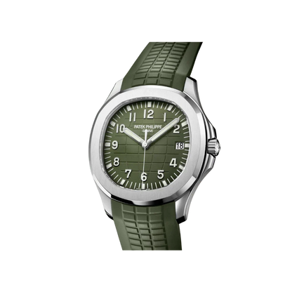 PP Aquanaut Jumbo Date, Sweep Seconds, 18k White Gold, 42,2 mm, Ref# 5168G-010