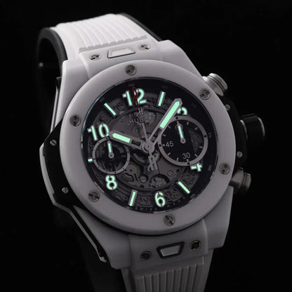 H Big Bang Unico White ceramic, 42mm, Ref# 441.HX.1170.RX