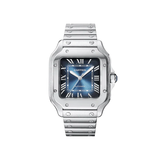 S de C Medium Blue Dial Automatic