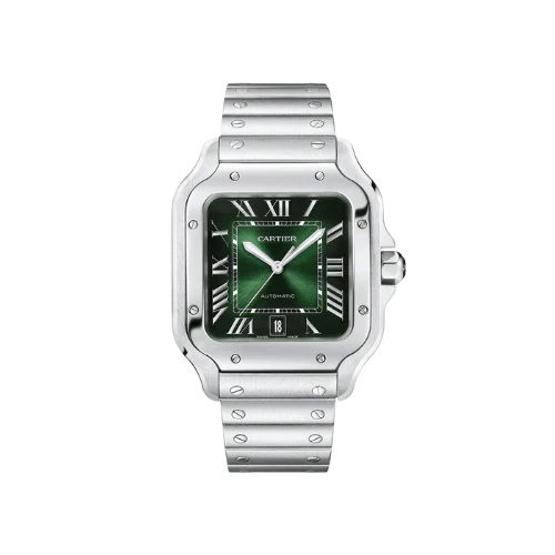 S de C Large Green Dial Automatic