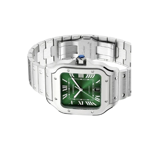 S de C Large Green Dial Automatic