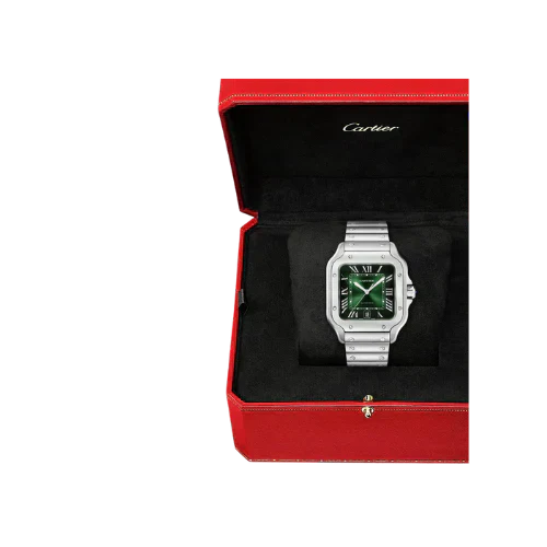 S de C Large Green Dial Automatic