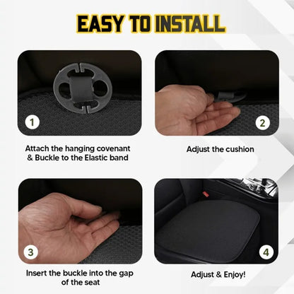 🔥Último día 40% de descuento🔥 Fundas para asientos de coche de filamento de viscosa transpirables y antideslizantes 